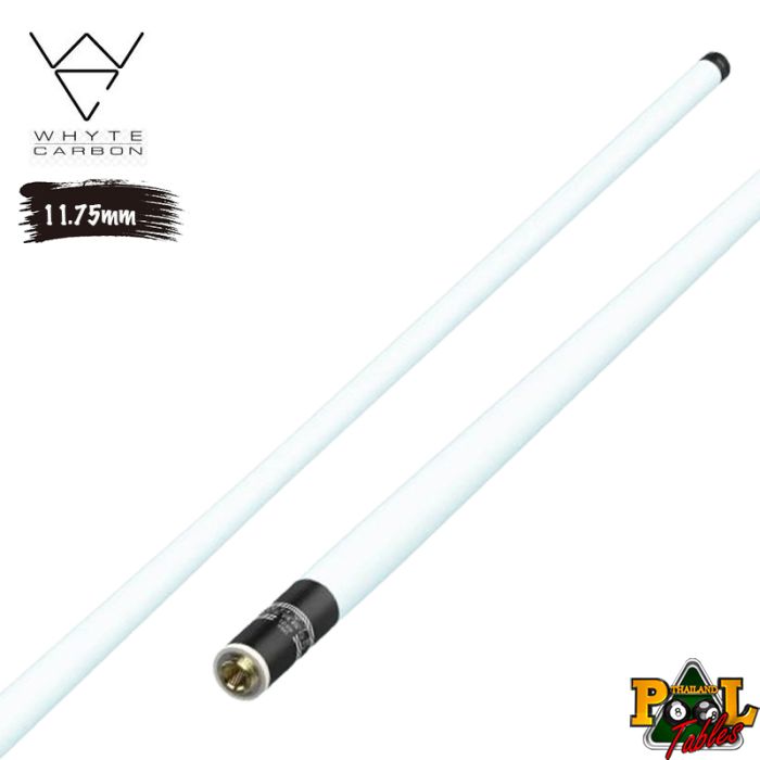 Whyte Carbon Pearl White Cue Shaft - 11.75mm